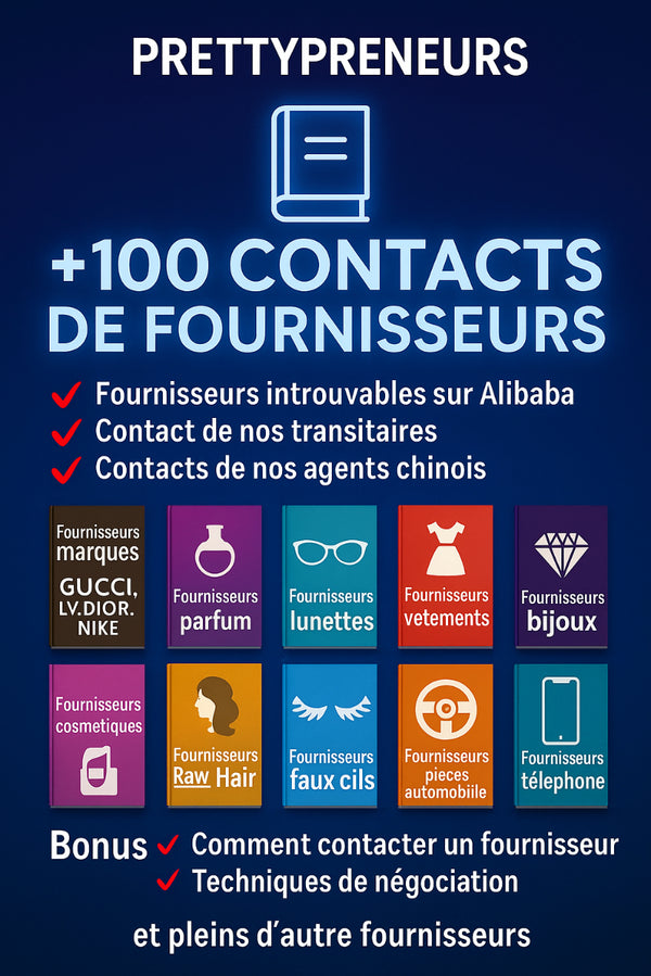 PRETTYPRENEURS®️ | 🥇 PACK COMPLET (15 EBOOKS + LISTES D'INFLUENCEURS RENTABLE) - MEILLEURE VENTE 🏆